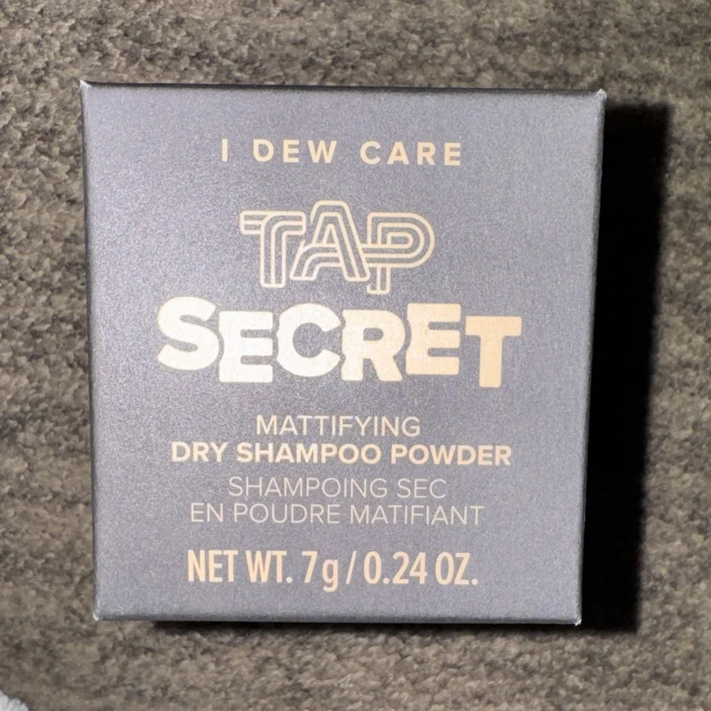 Top‎ Secret Moisturizing Dry Shampoo Powder - Black and White